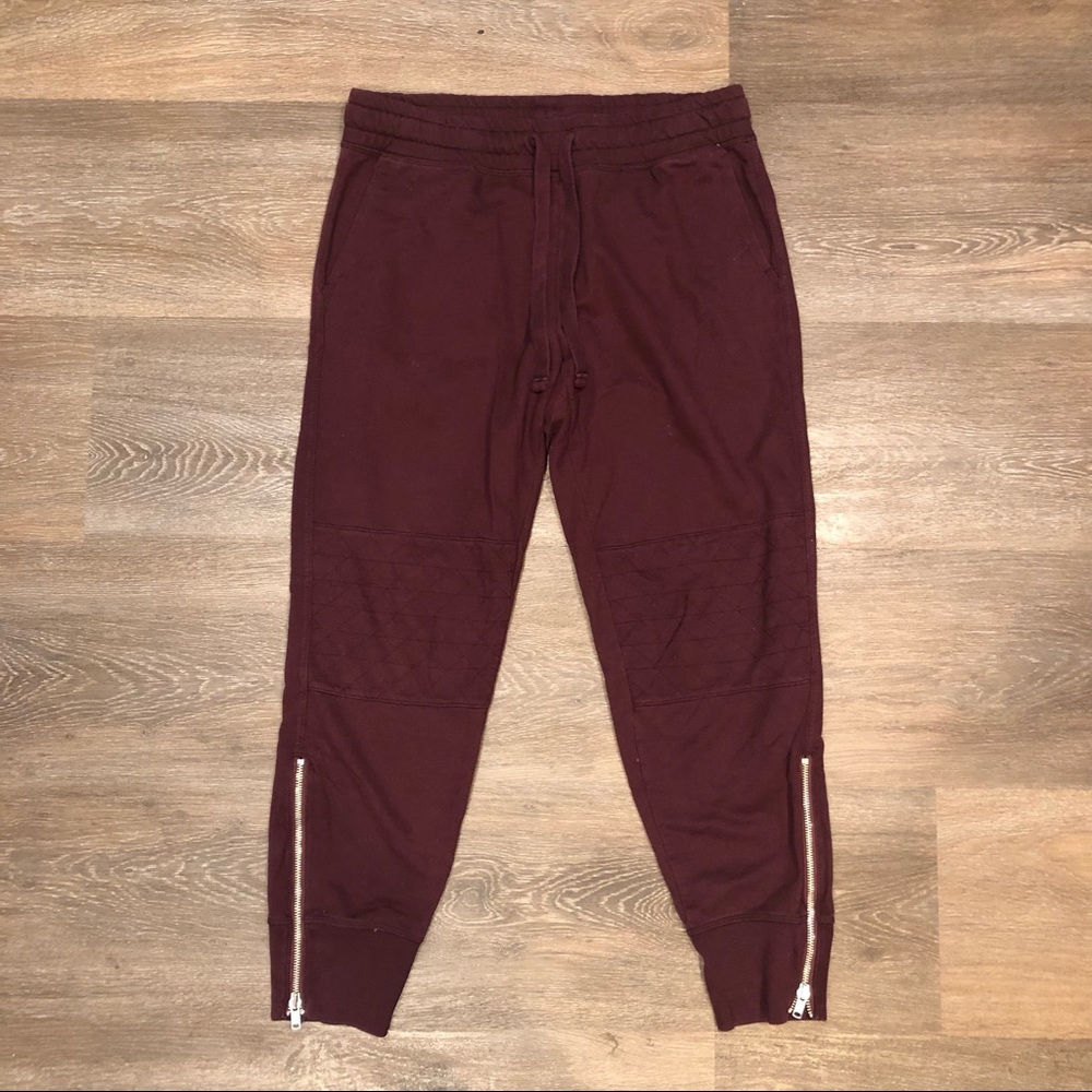 Gap detailed zip side joggers
